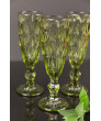 Бокал для шампанского Atigroup "Ромб",160 мл,цвет зеленый,арт.FRZ