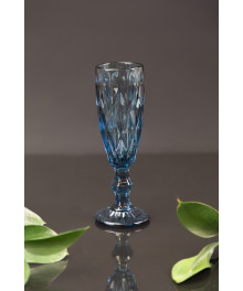 Бокал для шампанского Atigroup "Ромб",160 мл,цвет синий,арт.FRС